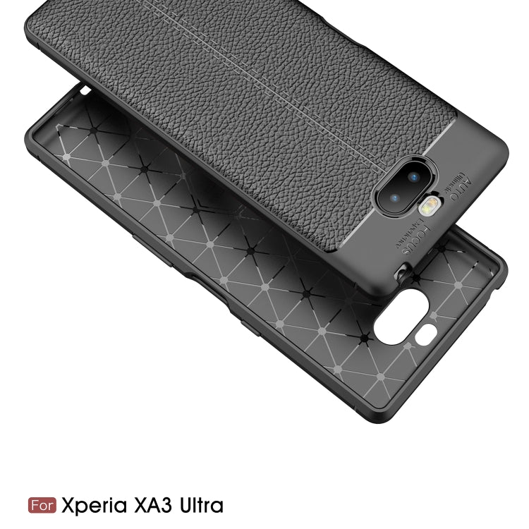 Litchi Texture TPU Shockproof Case for Sony Xperia 10 Plus