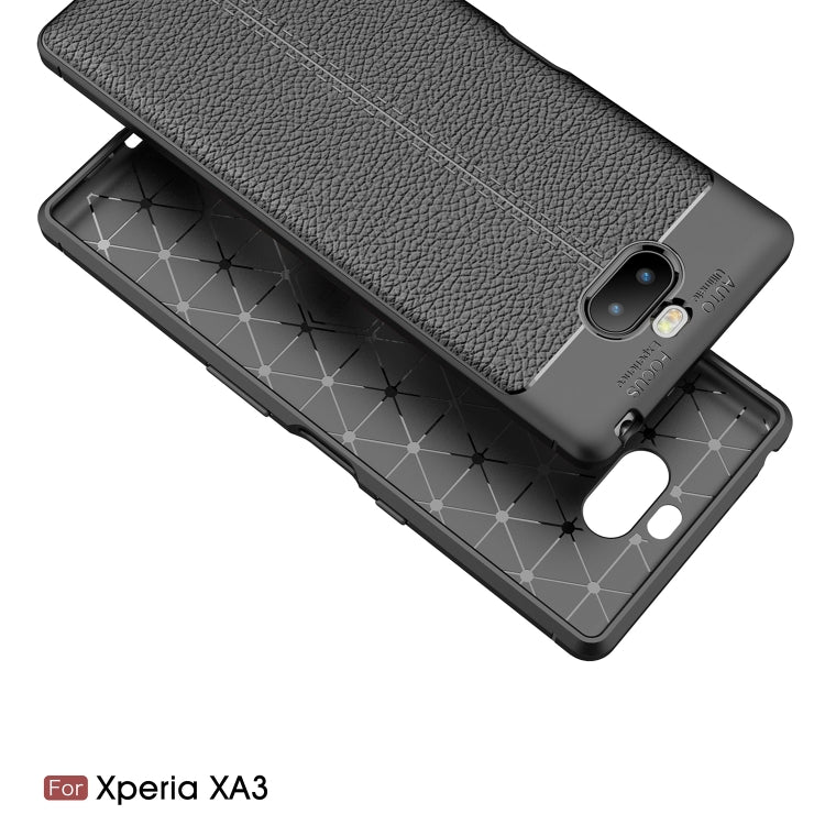 Litchi Texture TPU Shockproof Case for Sony Xperia 10
