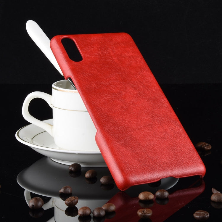 Shockproof Litchi Texture PC + PU Case for Sony Xperia L3