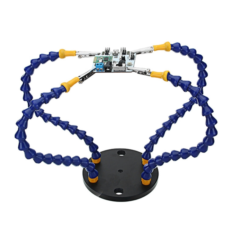 Universal Strange Metal Base Soldering Station Fixture with Four Arms