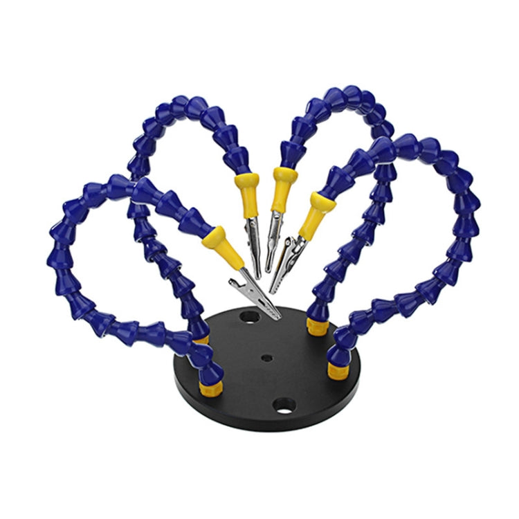 Universal Strange Metal Base Soldering Station Fixture with Four Arms