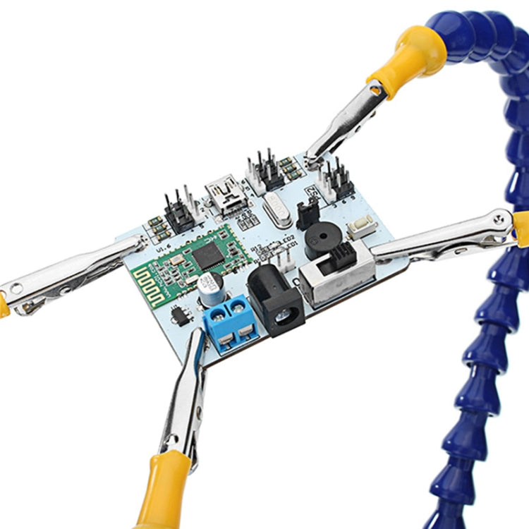 Universal Strange Metal Base Soldering Station Fixture with Four Arms