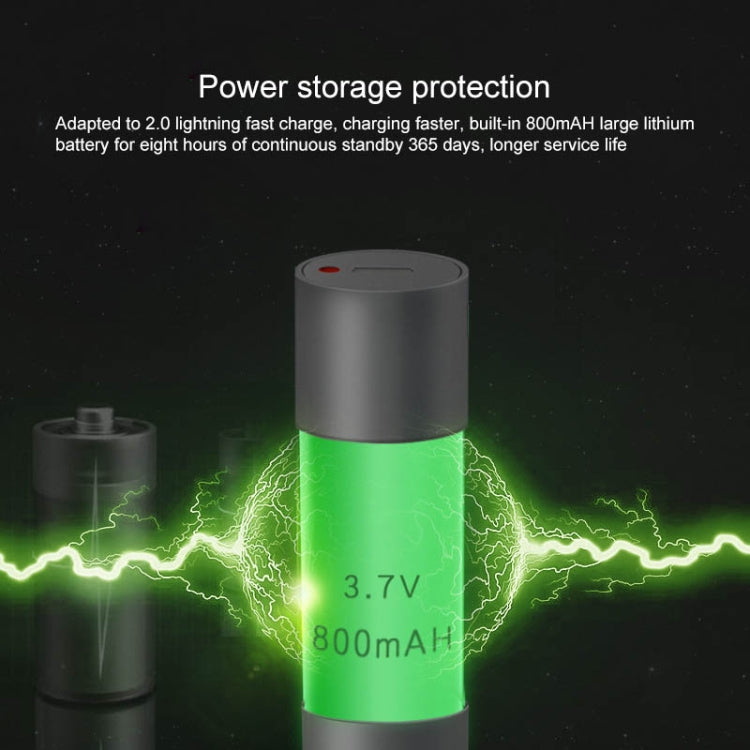 A-012 Rechargeable Lithium Battery Rechargeable Electric Drill Cordless Screwdriver Set with 8 Gear Torsion (Grey)