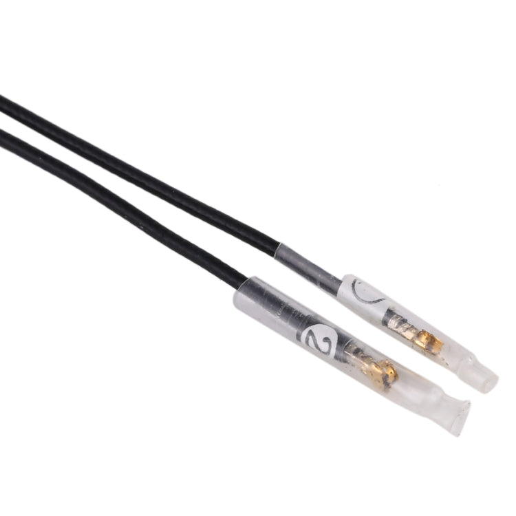 1 Pair IPX4 9260ac WiFi 4G Dual-band Antenna PFC Flex Cable for M.2, Length: 46cm 63cm