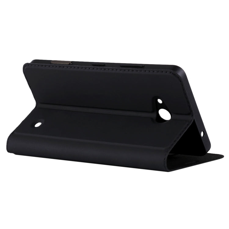 Horizontal Flip Leather Case with Card Slot + Back Cover For Microsoft Lumia 640