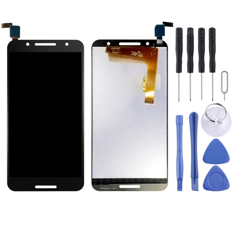 OEM LCD Screen for Alcatel A7 / 5090 / 5090Y / 5090A with Digitizer Full Assembly (Black)