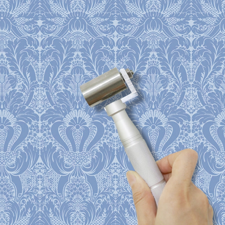 Household Wall Paper Stainless Steel Wheel Tool Seam Flat Roller with Bearing, Size: 34X24mm