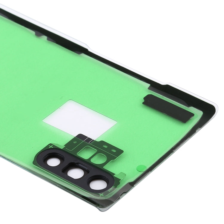 For Samsung Galaxy Note 10+ N975 N9750 Transparent Battery Back Cover with Camera Lens Cover (Transparent)