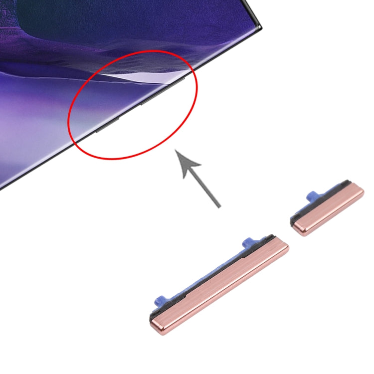 For Samsung Galaxy Note20 Ultra Power Button and Volume Control Button