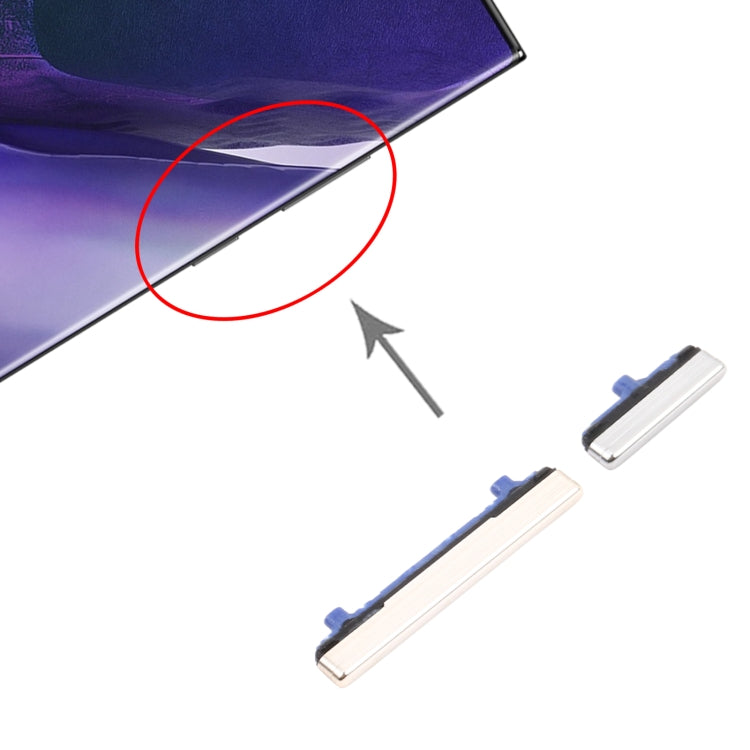 For Samsung Galaxy Note20 Ultra Power Button and Volume Control Button