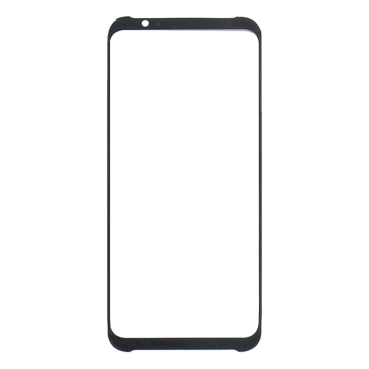 Front Screen Outer Glass Lens for ZTE Nubia Red Magic 3 / Red Magic 3S NX629J(Black)