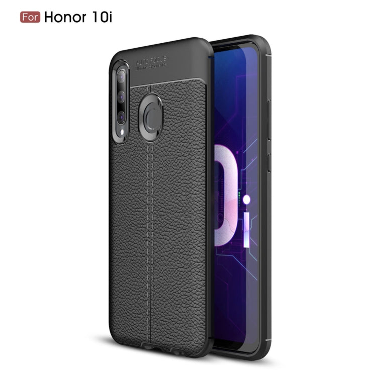 Litchi Texture TPU Shockproof Case for Huawei Honor 10i