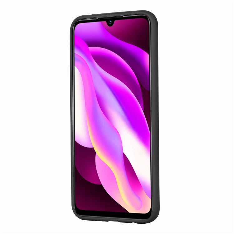 Leaf Buckle Litchi Texture Card Holder PU + TPU Case for Xiaomi Redmi Note 7, with Card Slot & Holder & Wallet & Photo Frame