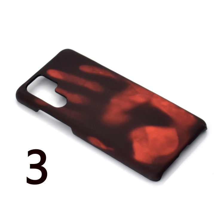 Paste Skin + PC Thermal Sensor Discoloration Protective Back Cover Case for Huawei P30 Pro