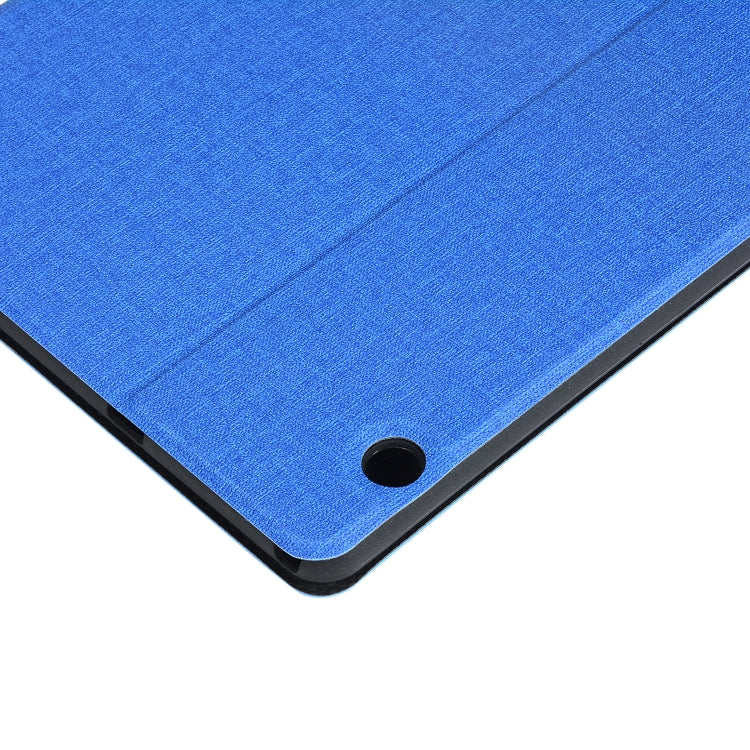 For Huawei T5 10.1 inch Cloth Horizontal Left And Right Open Bracket Solid Color Protective Shell TPU Bottom Shell
