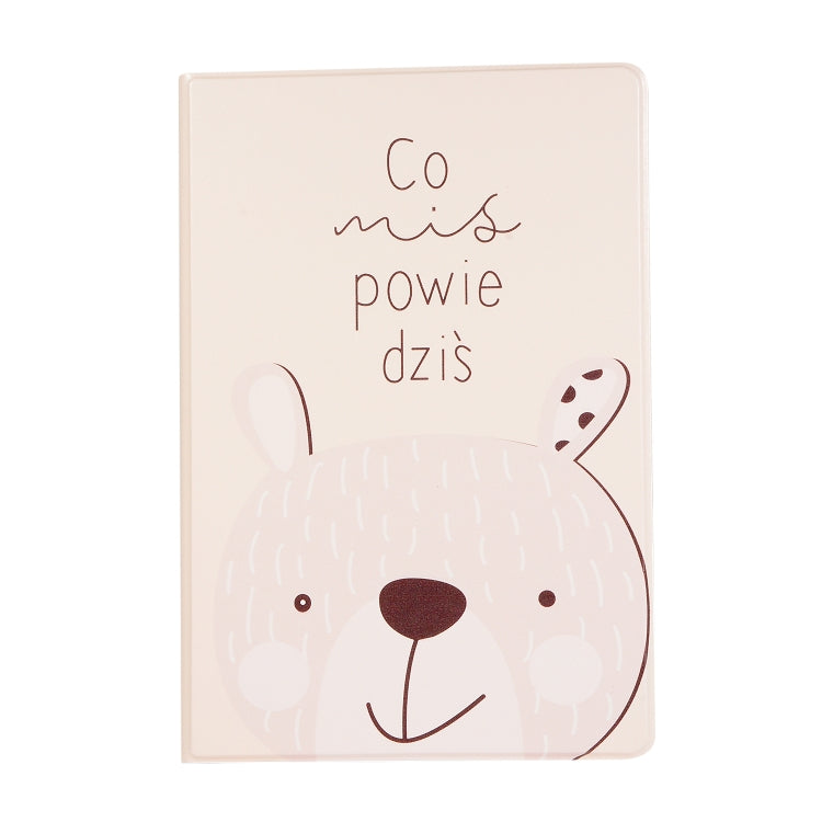 For Huawei T5 10.1 Inch Painted Pattern Left And Right Open Flat Bracket Leather Case