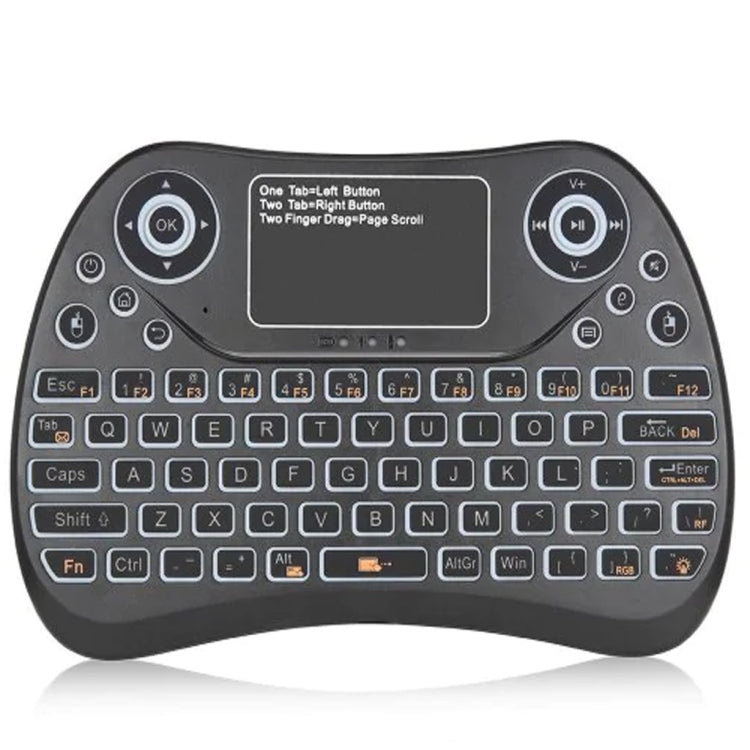 S913 Mini Wireless Keyboard with Touchpad Rechargeable Fly Mouse 2.4GHz Smart Game three-color Backlit Keyboard