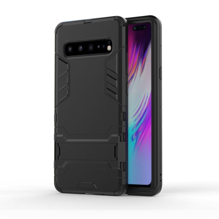 Shockproof PC + TPU Case for Galaxy S10 5G, with Holder