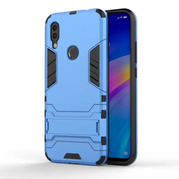 Shockproof PC + TPU Case for Xiaomi Redmi 7, with Holder