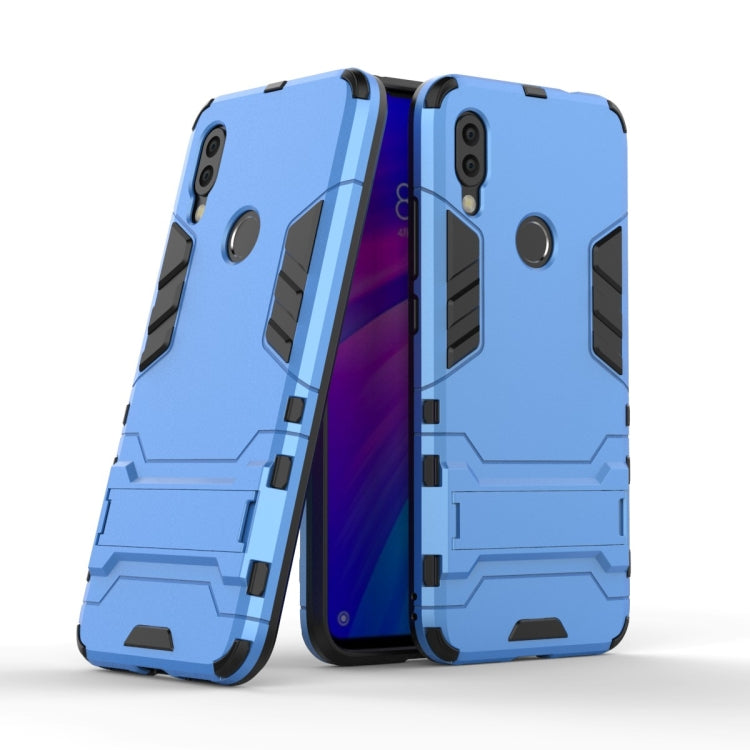 Shockproof PC + TPU Case for Xiaomi Redmi 7, with Holder