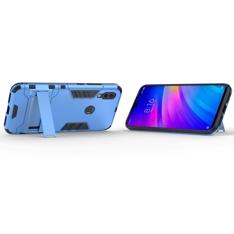 Shockproof PC + TPU Case for Xiaomi Redmi 7, with Holder