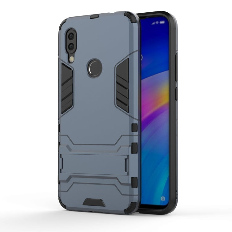 Shockproof PC + TPU Case for Xiaomi Redmi 7, with Holder