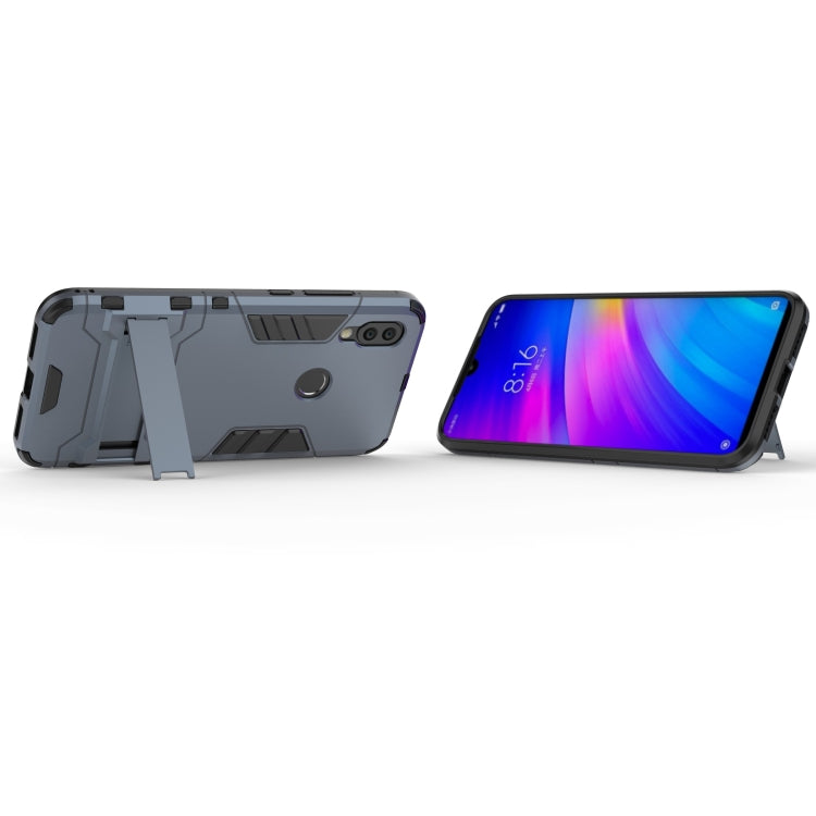Shockproof PC + TPU Case for Xiaomi Redmi 7, with Holder