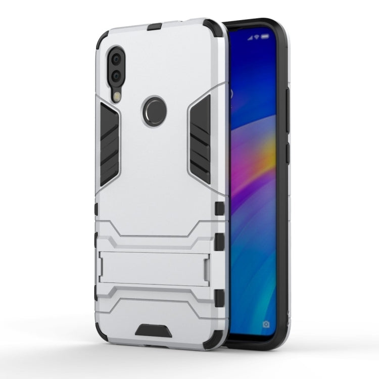 Shockproof PC + TPU Case for Xiaomi Redmi 7, with Holder