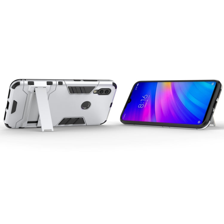 Shockproof PC + TPU Case for Xiaomi Redmi 7, with Holder