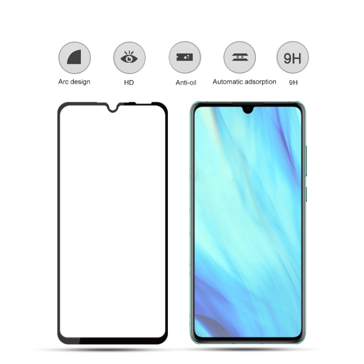 2 PCS mocolo 0.33mm 9H 2.5D Full GlueTempered Glass Film for Huawei P30