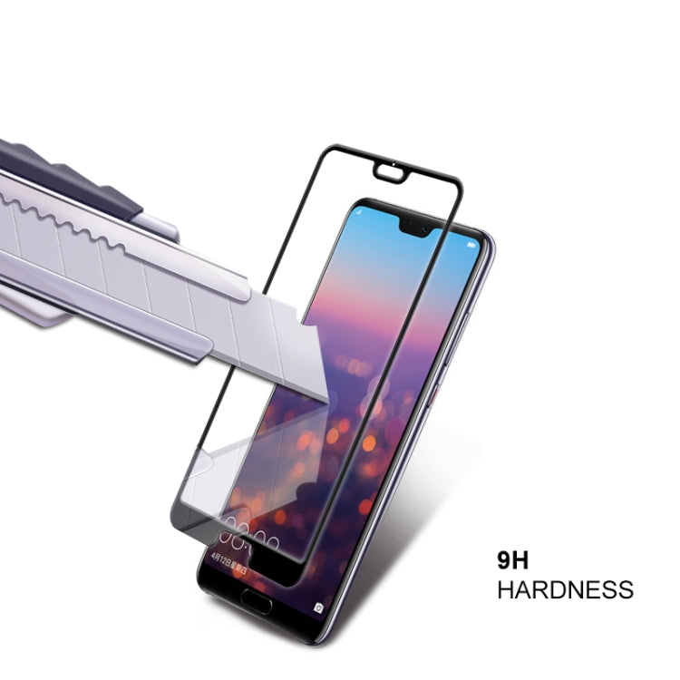 2 PCS mocolo 0.33mm 9H 2.5D Full GlueTempered Glass Film for Huawei P20 Pro