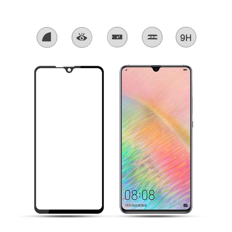 2 PCS mocolo 0.33mm 9H 2.5D Full GlueTempered Glass Film for Huawei Mate 20 X