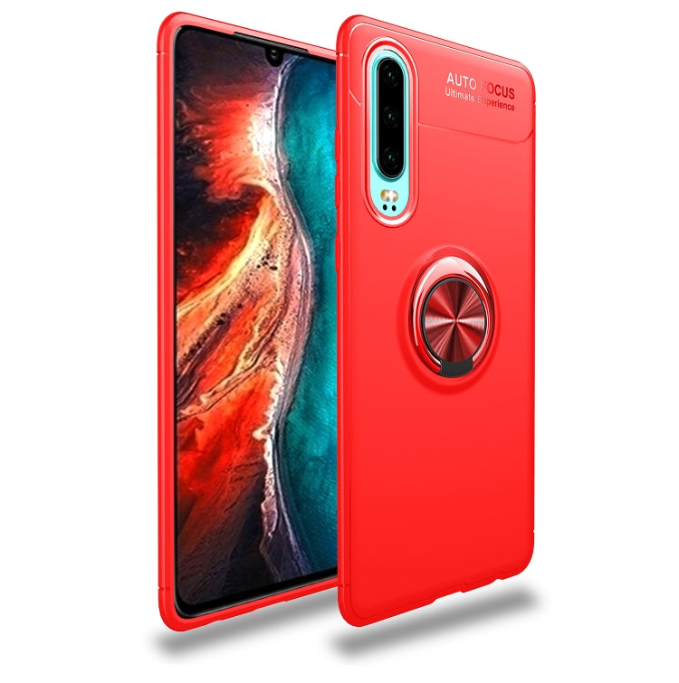 Metal Ring Holder 360 Degree Rotating TPU Case for Huawei P30
