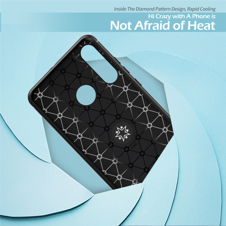 Metal Ring Holder 360 Degree Rotating TPU Case for Huawei P30 Lite