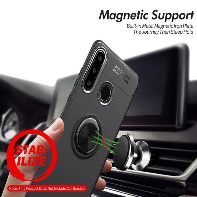Metal Ring Holder 360 Degree Rotating TPU Case for Huawei P30 Lite
