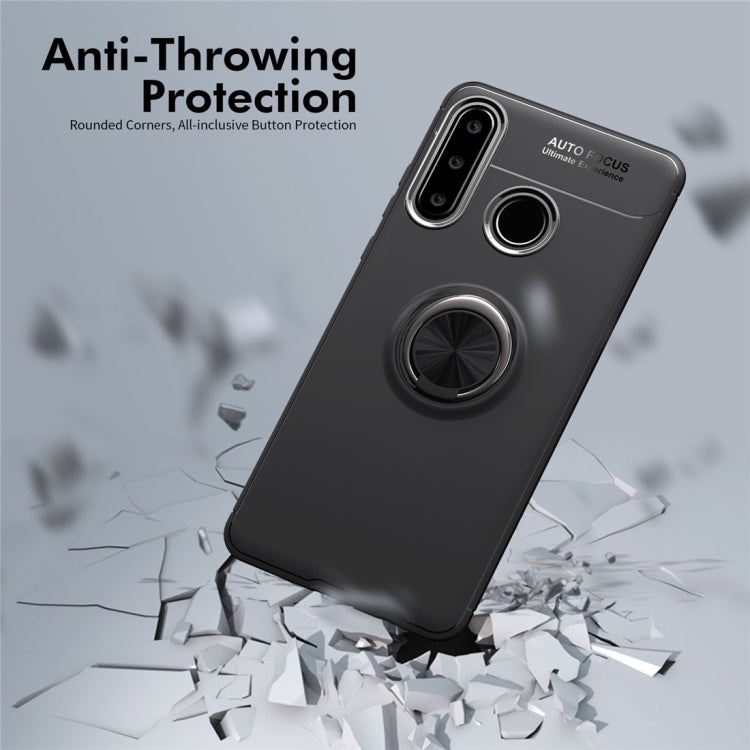 Metal Ring Holder 360 Degree Rotating TPU Case for Huawei P30 Lite