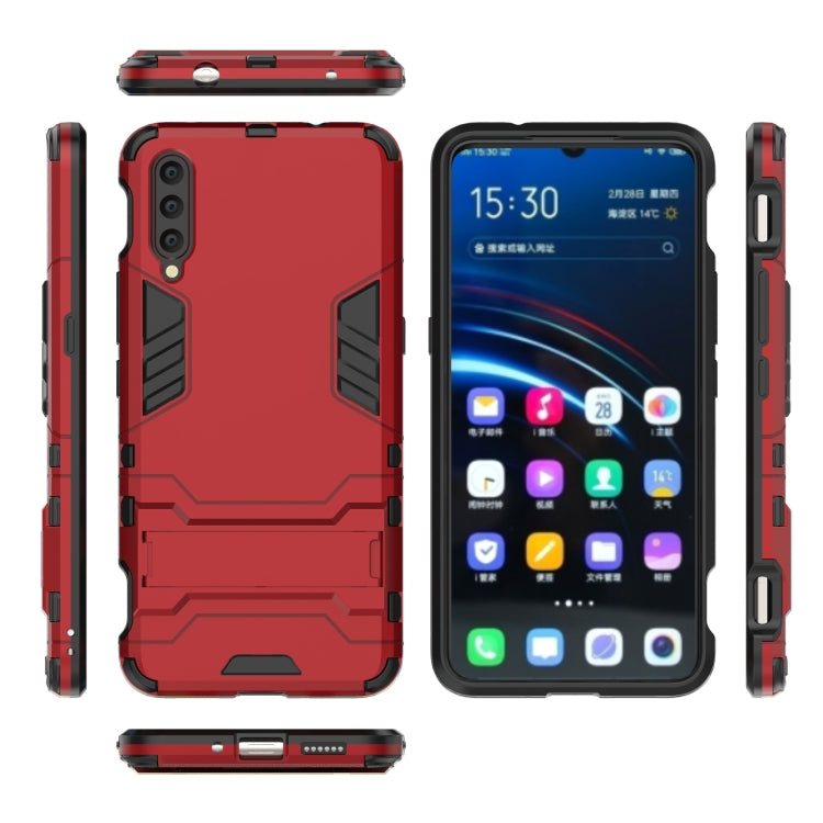 Shockproof PC + TPU Case for Vivo V15 Pro, with Holder
