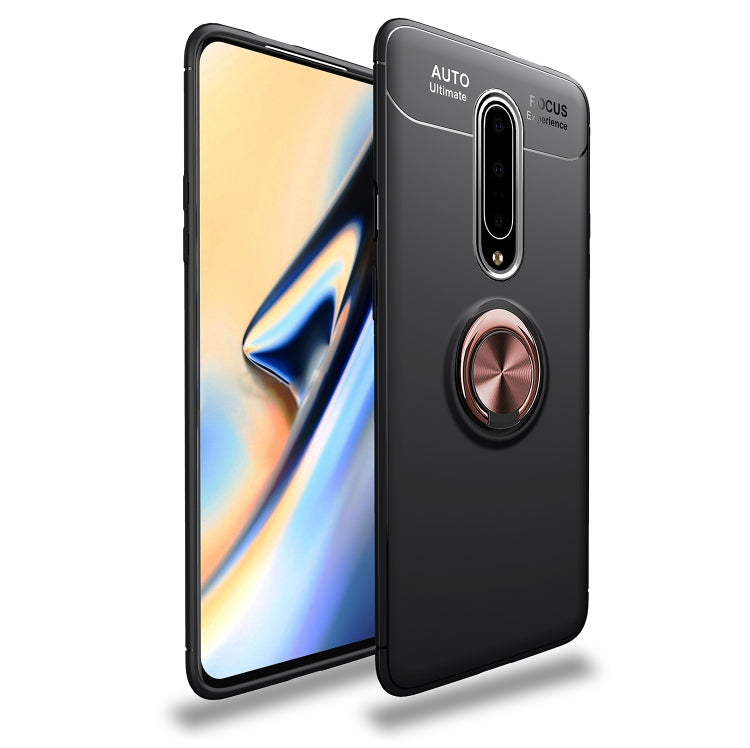 Metal Ring Holder 360 Degree Rotating TPU Case for OnePlus 7 Pro