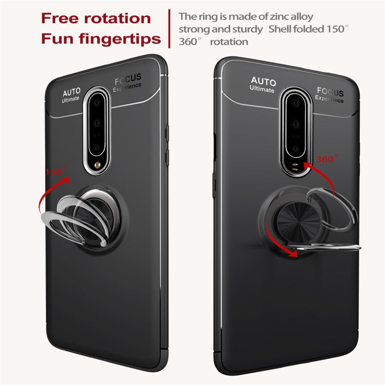 Metal Ring Holder 360 Degree Rotating TPU Case for OnePlus 7 Pro