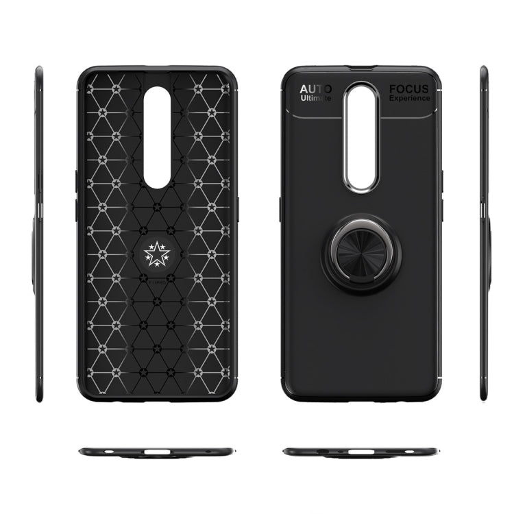 Metal Ring Holder 360 Degree Rotating TPU Case for OPPO F11 Pro