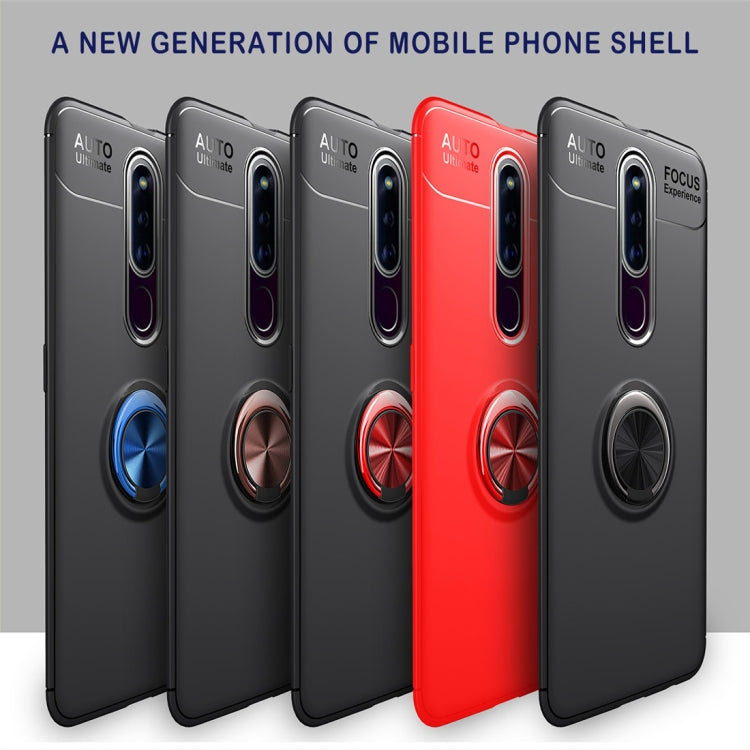 Metal Ring Holder 360 Degree Rotating TPU Case for OPPO F11 Pro