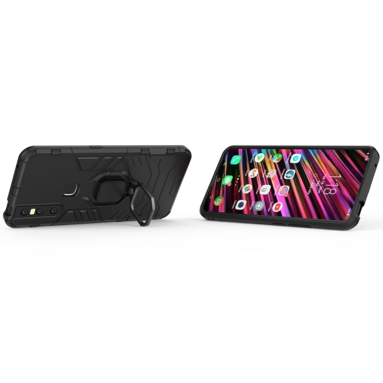 PC + TPU Shockproof Protective Case with Magnetic Ring Holder for Vivo V15