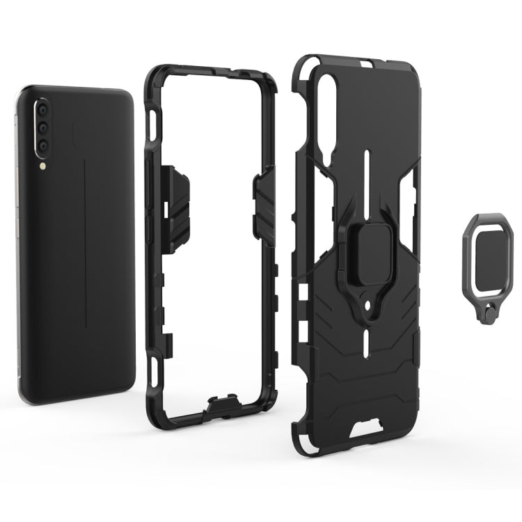 PC + TPU Shockproof Protective Case with Magnetic Ring Holder for VIVO IQOO