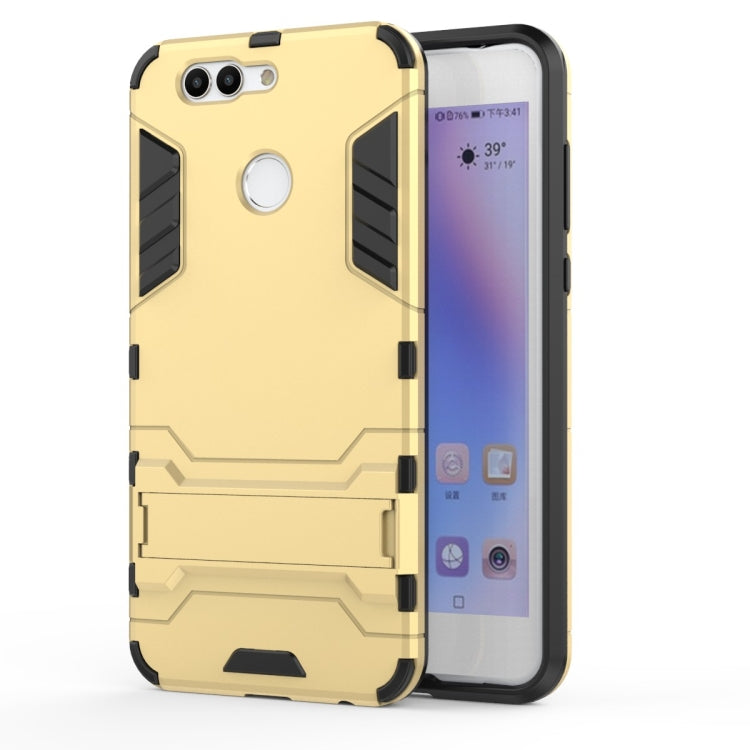 Shockproof PC + TPU Case for Huawei Nova 2 Plus, with Holder