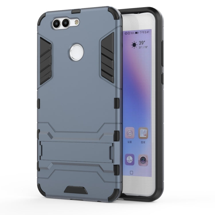 Shockproof PC + TPU Case for Huawei Nova 2 Plus, with Holder