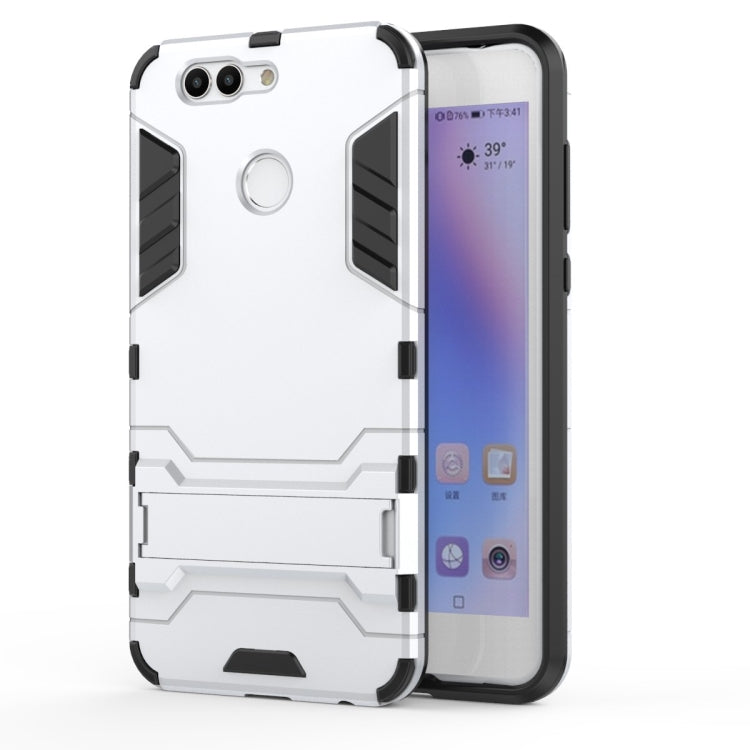 Shockproof PC + TPU Case for Huawei Nova 2 Plus, with Holder