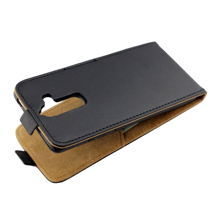 Business Style Vertical Flip TPU Leather Case with Card Slot for Nokia 7 Plus(Black)