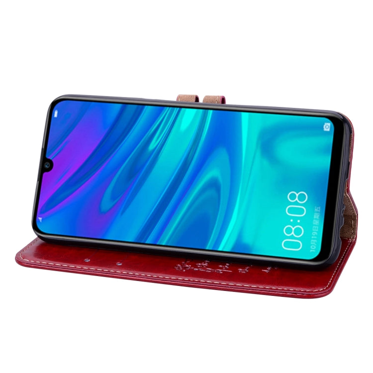 Business Style Oil Wax Texture Horizontal Flip Leather Case for Huawei Honor 10i, with Holder & Card Slots & Wallet