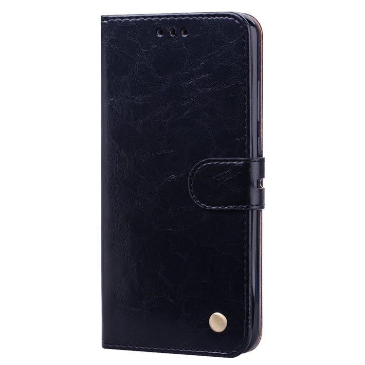 Business Style Oil Wax Texture Horizontal Flip Leather Case for Huawei Honor 10i, with Holder & Card Slots & Wallet