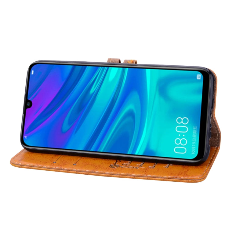 Business Style Oil Wax Texture Horizontal Flip Leather Case for Huawei Honor 10i, with Holder & Card Slots & Wallet